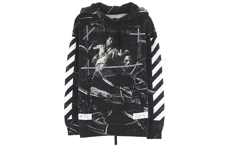 Off-White Fashion Printing Pullover Men Black OMBB004S160940139988