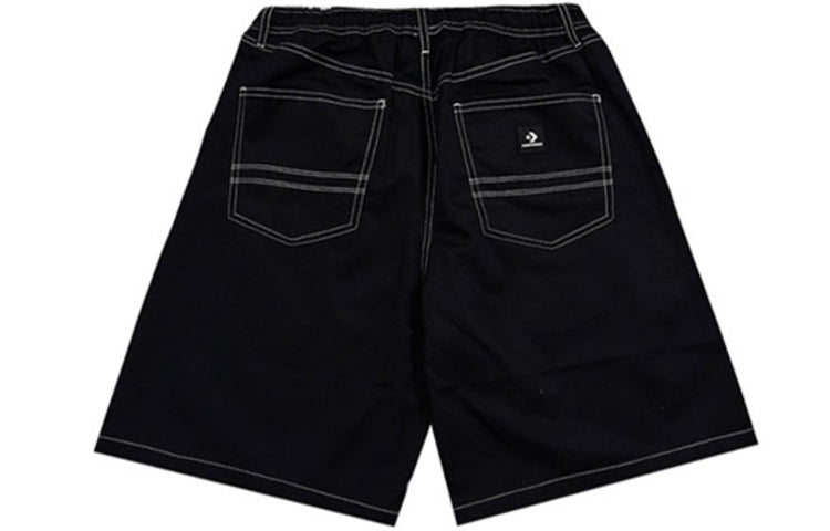 Converse 5-Pocket Baggy Shorts Asia Sizing 'Black' 10025023-A01