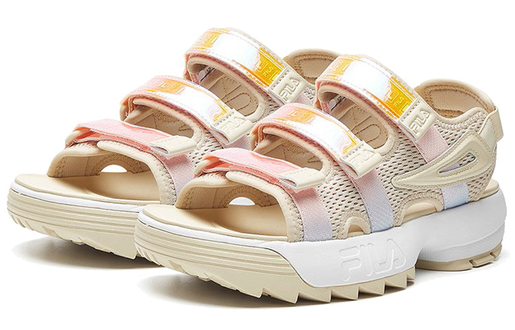 (WMNS) Fila FILA Sports Khaki Sandals T12W024502FAG