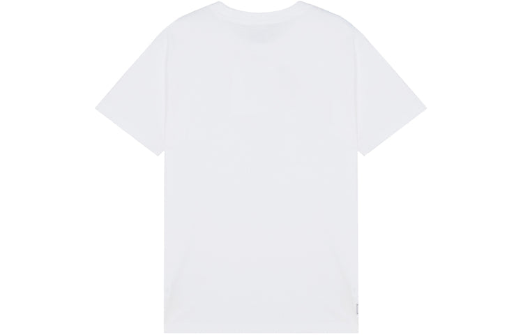 New Balance Funny Printing Sports Round Neck Short Sleeve White MT13591-WT