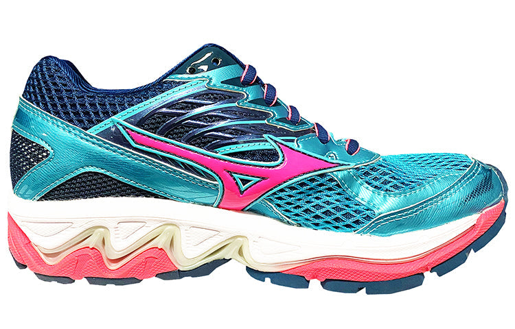 Mizuno Wave Paradox 3 Wear-resistant Blue Pink White 'Blue Pink' J1GD164060