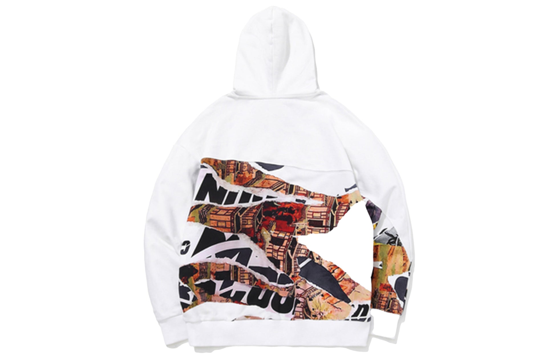 Li-Ning CF Series x Dunhuang Museum Crossover Pullover Couple Style 'White' AWDQ676-1