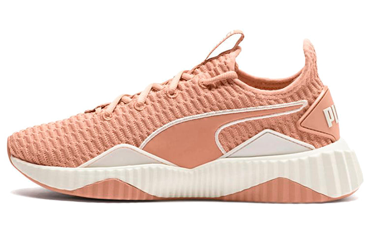 (WMNS) PUMA Defy Low Running Shoes Orange/White 190949-05