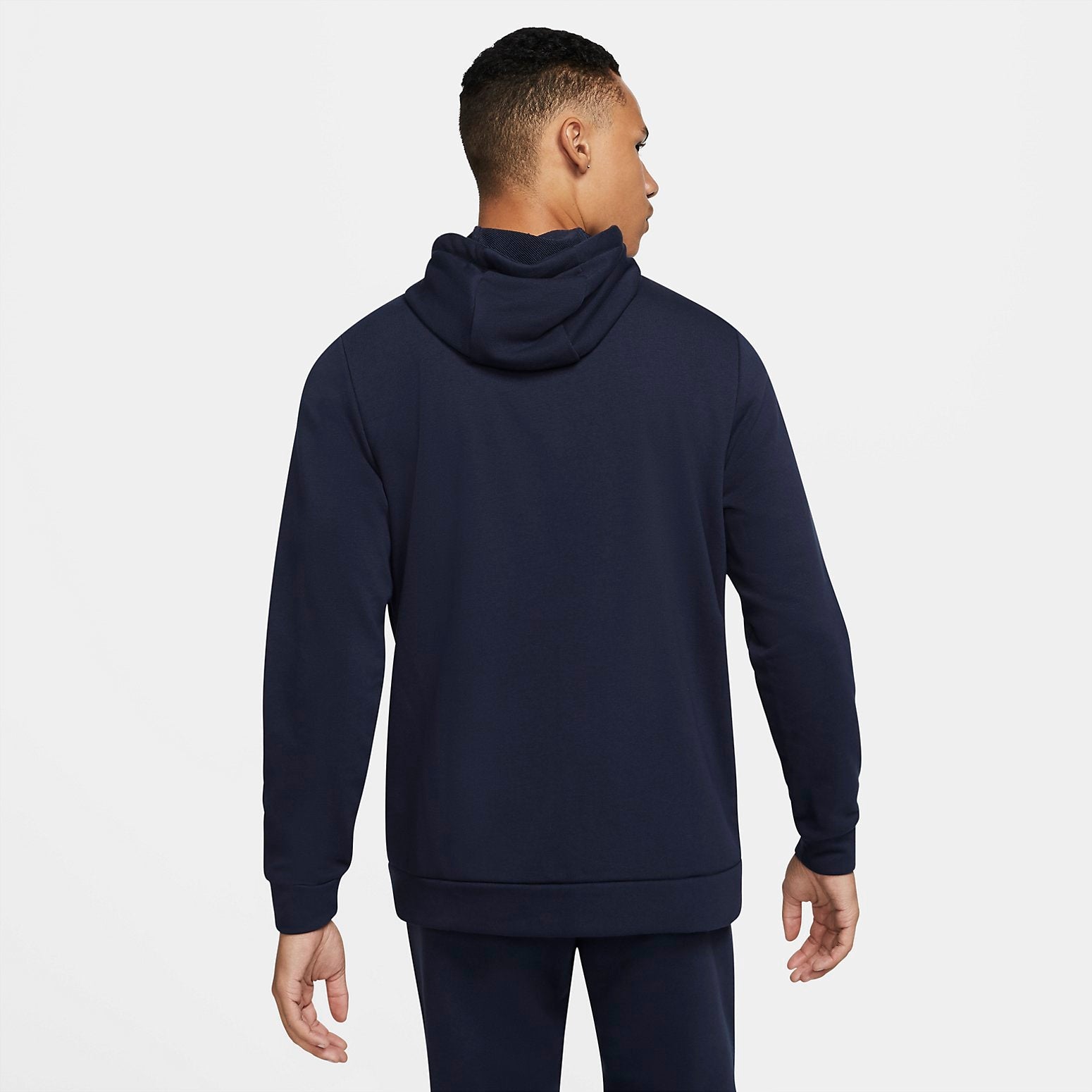 Nike Dri-FIT Full-Zip Training Hoodie 'Navy Blue' CZ6376-451