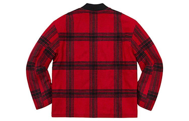 Supreme SS19 Zip Car Jacket Red Zipper Unisex SUP-SS19-355