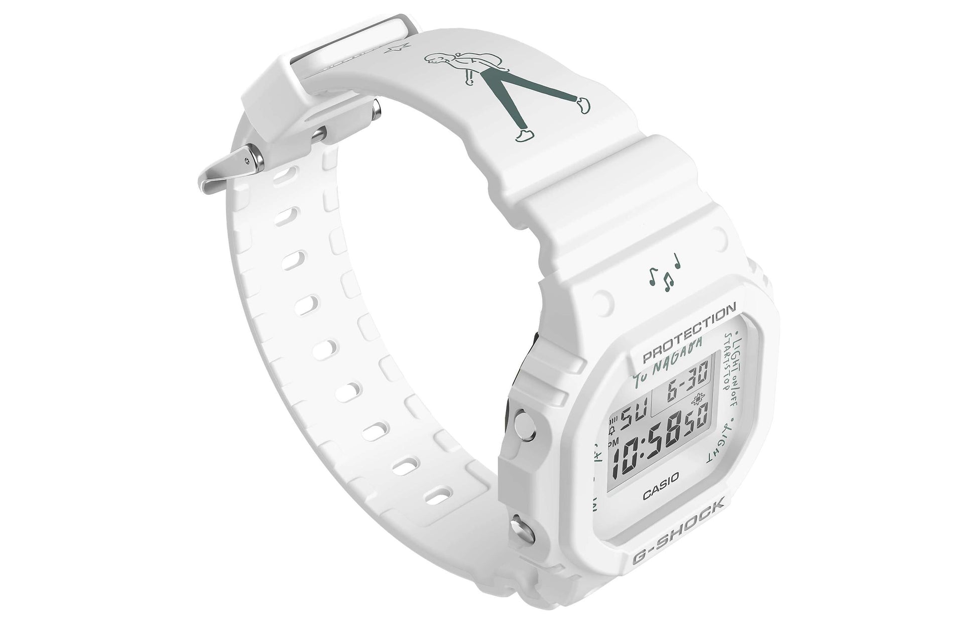 CASIO G-Shock Digital 'White' DWE-5610YU