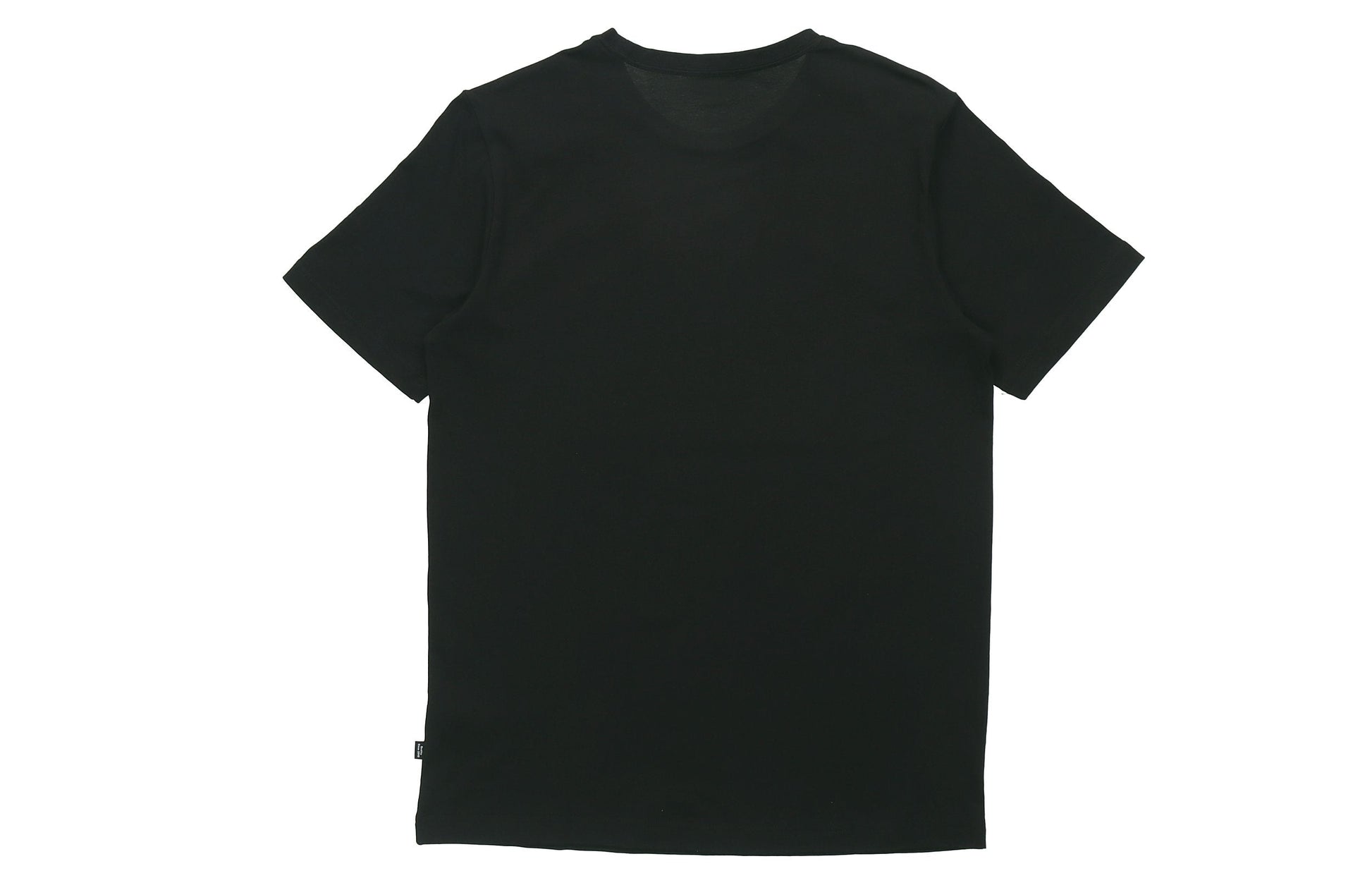 PUMA Logo Printed Short Sleeve TEE Black 583843-01