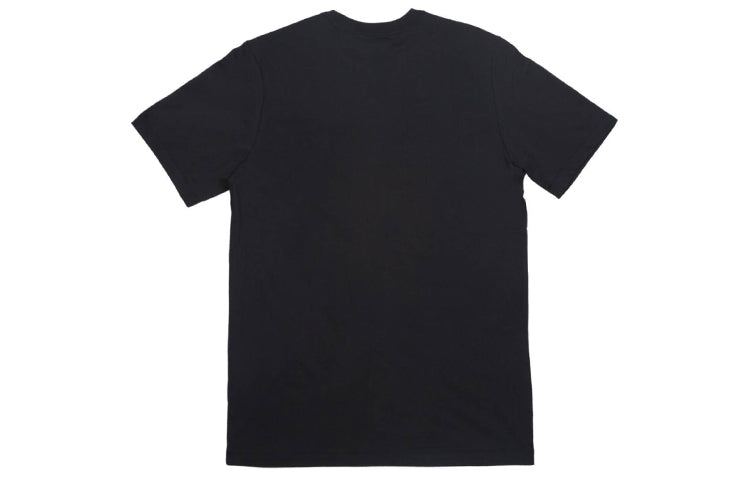 Air Jordan Photo Signature T-Shirt Jordan Character Printing Short Sleeve Black AO0687-010