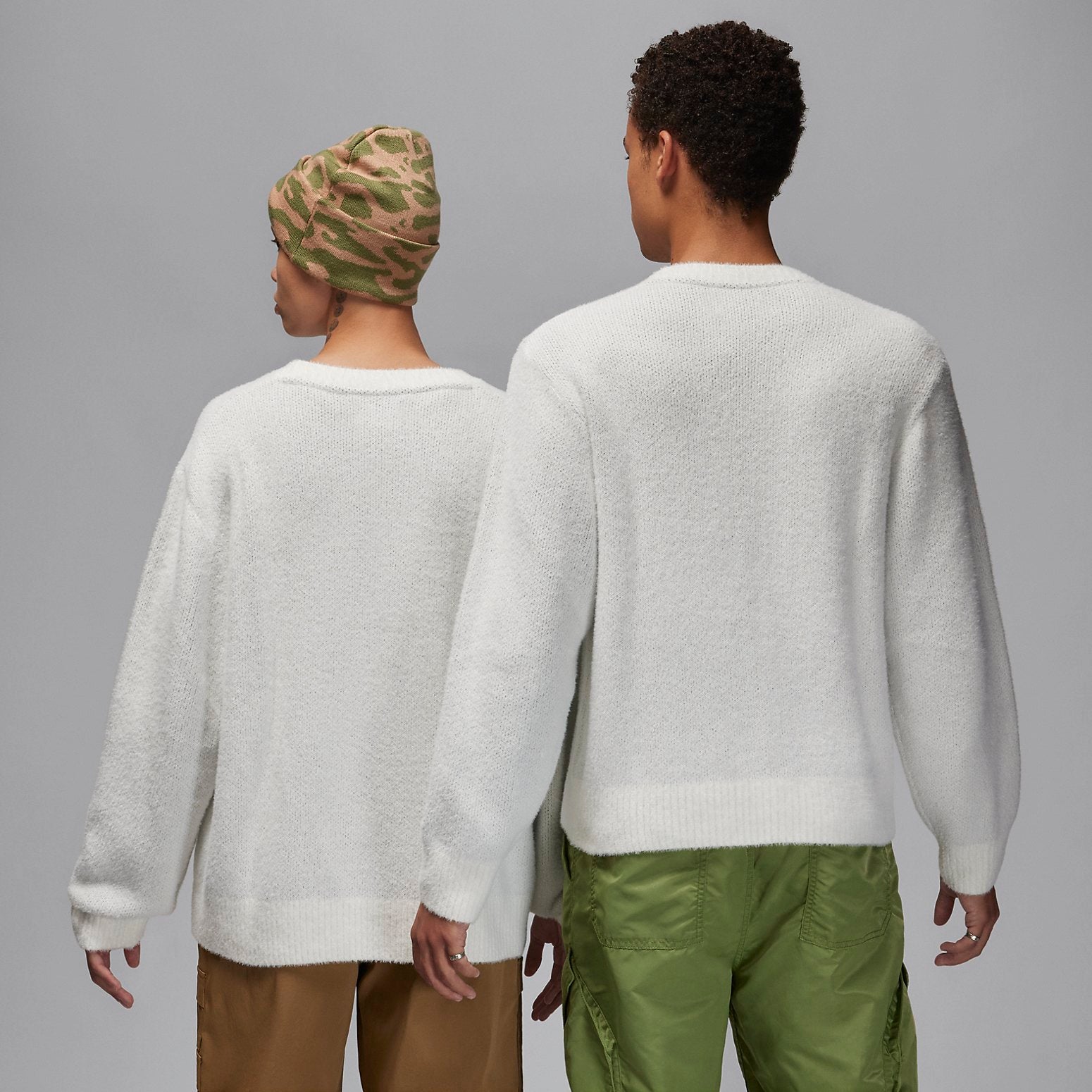 Air Jordan Flight Heritage Crop Sweater 'Sail' FD7389-133