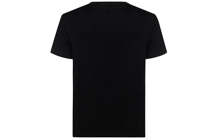 Men's Alexander McQueen Cotton Printing Short Sleeve Black 631391-QPZ87-0901