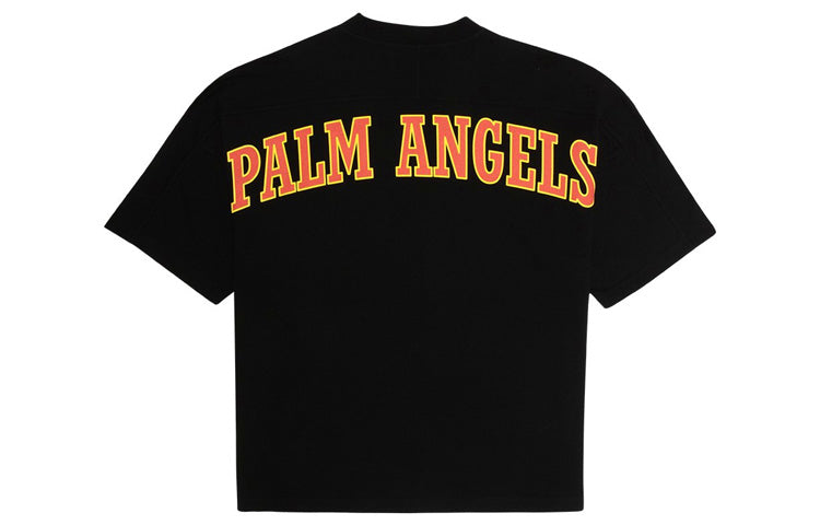 PALM ANGELS New College Logo Oversized Tee Logo Tee PMAA047R204130271088