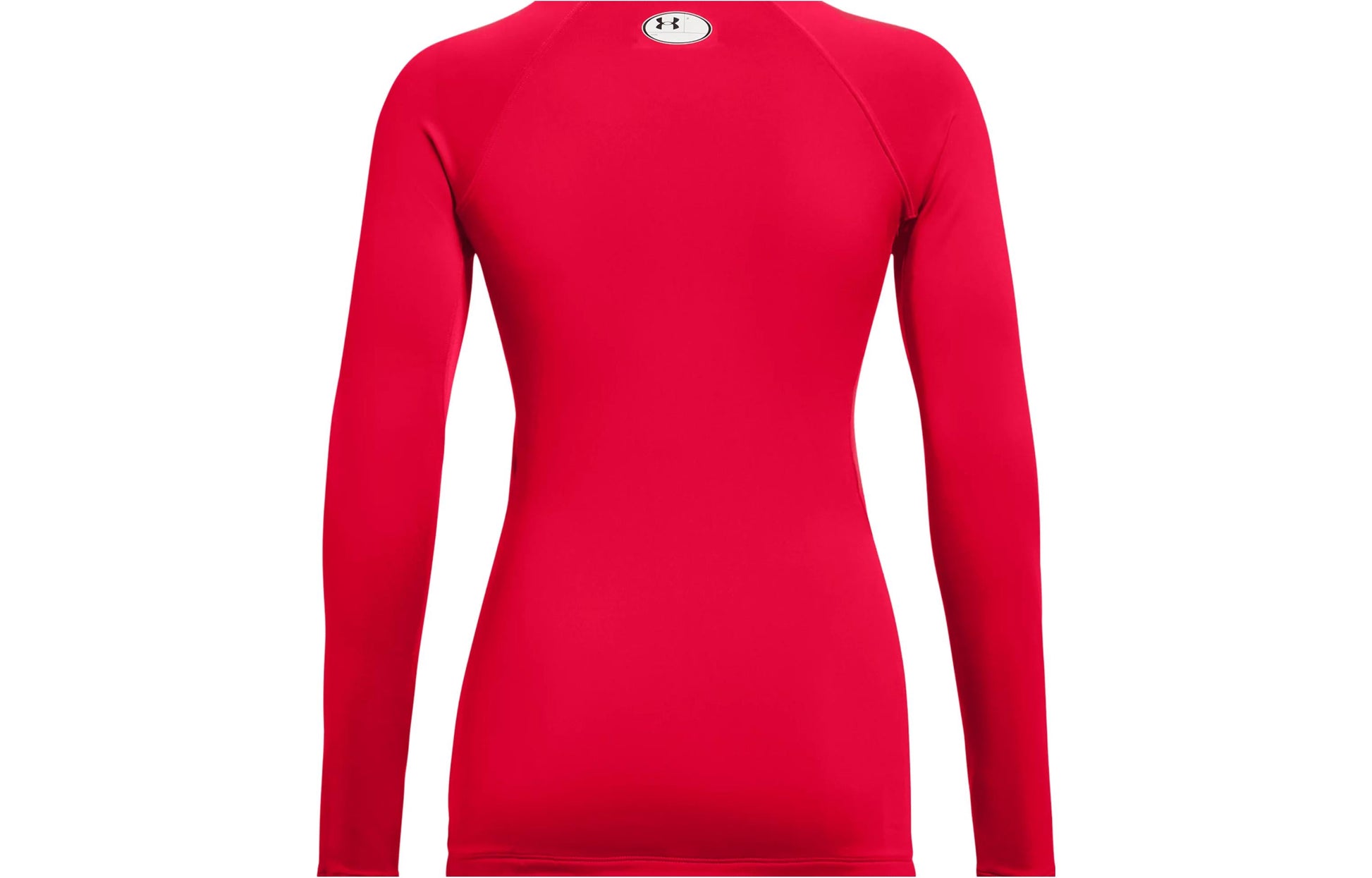 (WMNS) Under Armour ColdGear Authentics Crew Shirt 'Red' 1368701-600