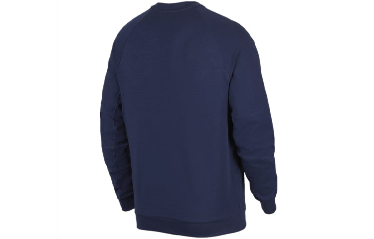 Men's Nike Casual Sports Knit Round Neck Navy Blue DJ0349-410