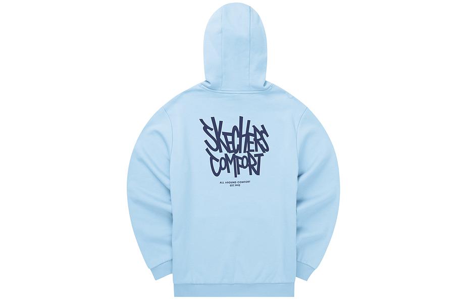 Skechers Graphic Hoodie 'Blue Black' L322U105-01CQ