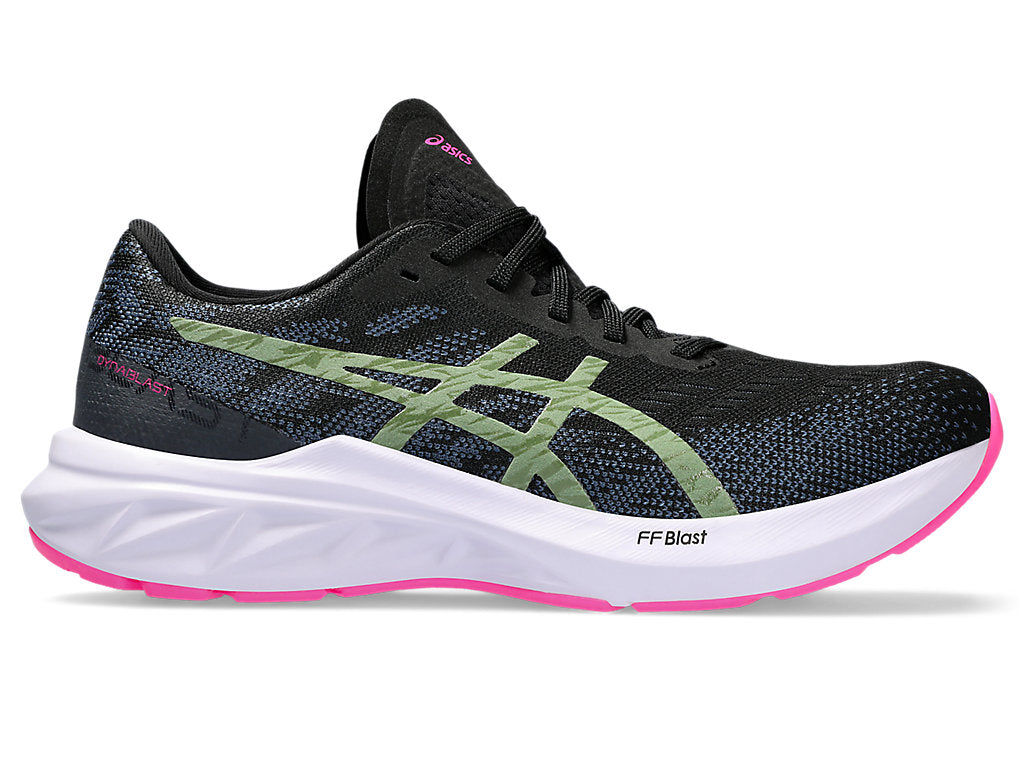 (WMNS) ASICS DynaBlast 3 'Black Cedar Green' 1012B289-004