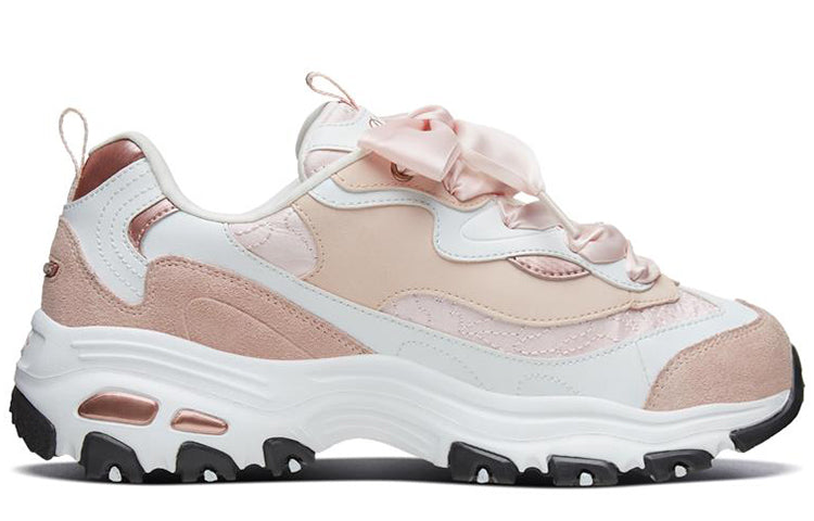 (WMNS) Skechers D'Lites 1.0 'White Goldpink' 88888353-WTRG
