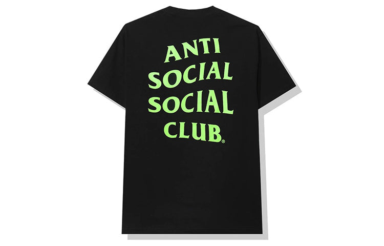 ANTI SOCIAL SOCIAL CLUB Flowers Short Sleeve Unisex Black ASSC-518
