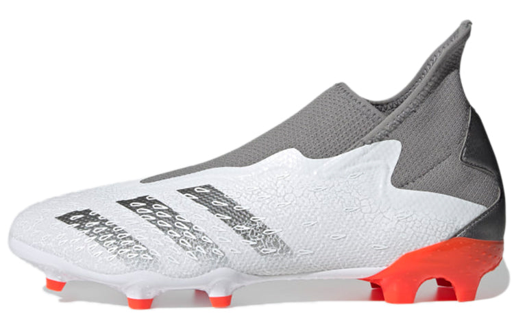 adidas Predator Freak.3 Laceless FG 'Demonscale - White Solar Red' FY6293