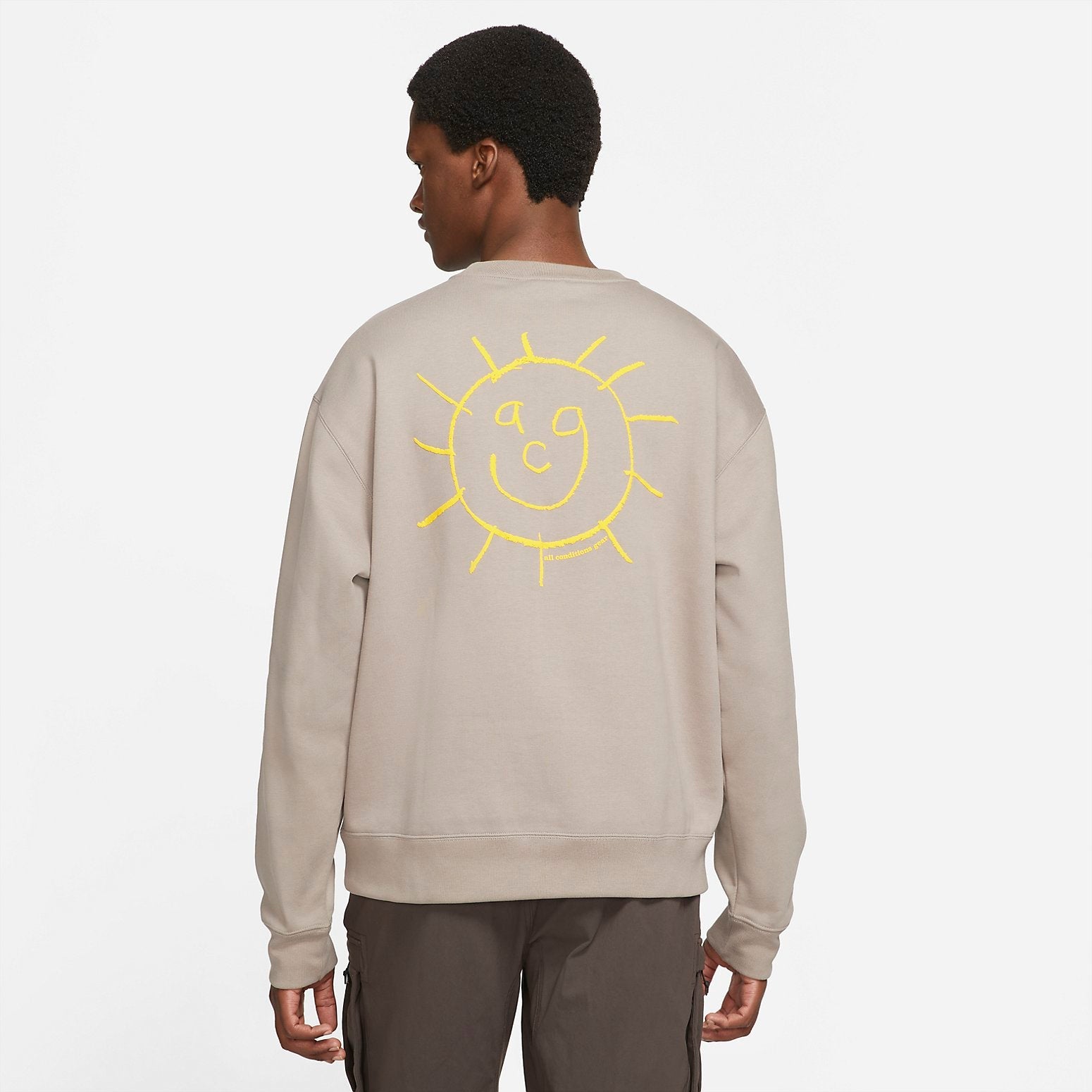 Nike ACG Sunshine Crew Sweatshirt 'Moon Fossil' DJ1296-087