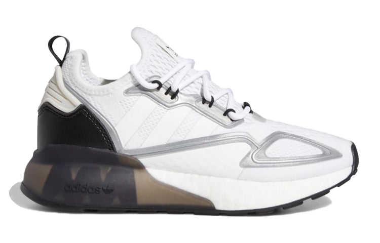 (GS) adidas originals ZX 2K Boost J 'White Black Brown' FZ2947