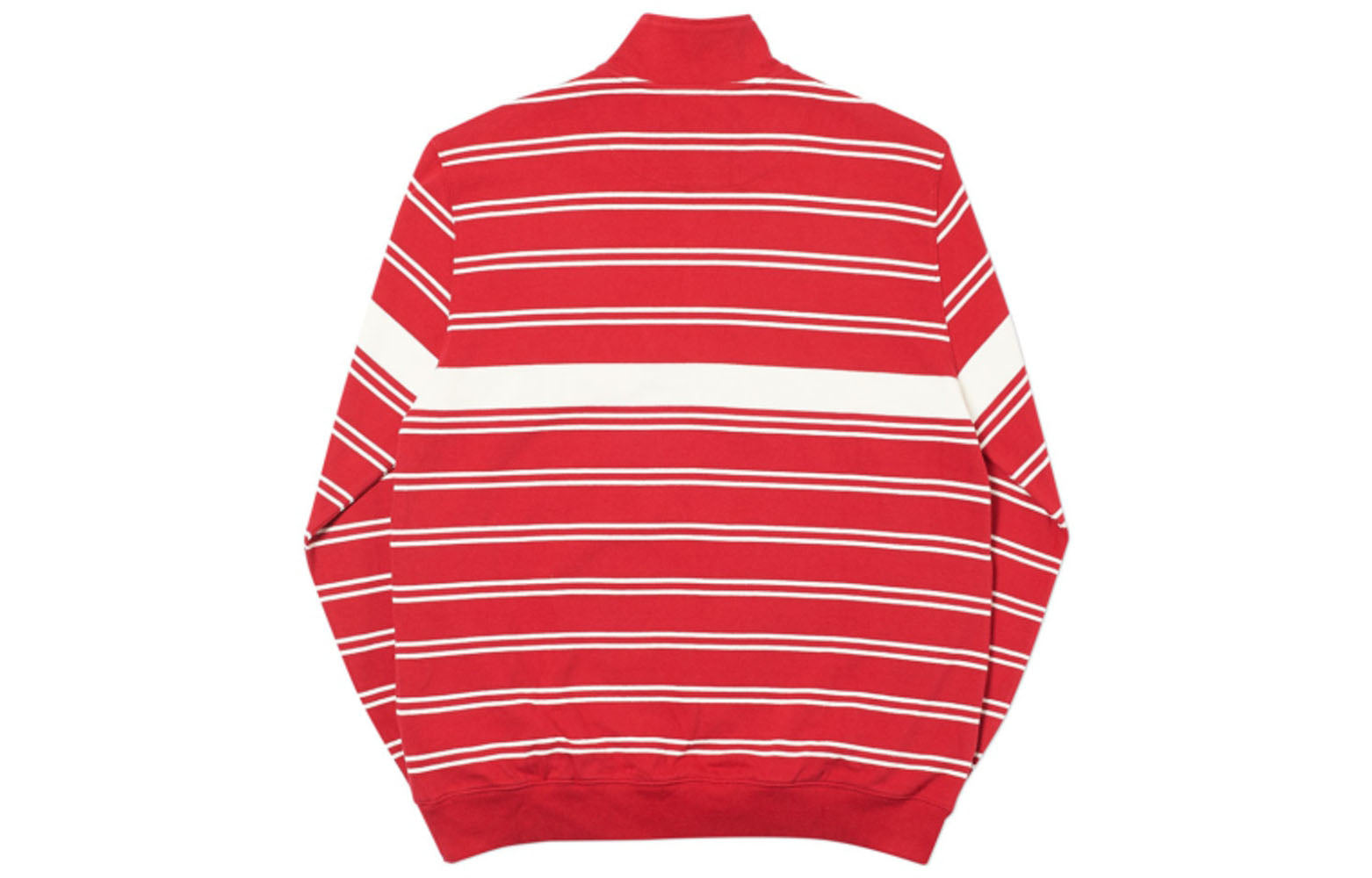 PALACE Space Cadet 1/4 Zip Red High Collar Long Sleeves P18FW131