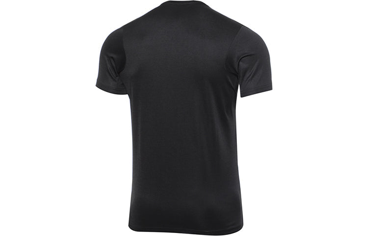 Nike Athleisure Casual Sports Breathable Solid Color Short Sleeve Black CZ1219-010