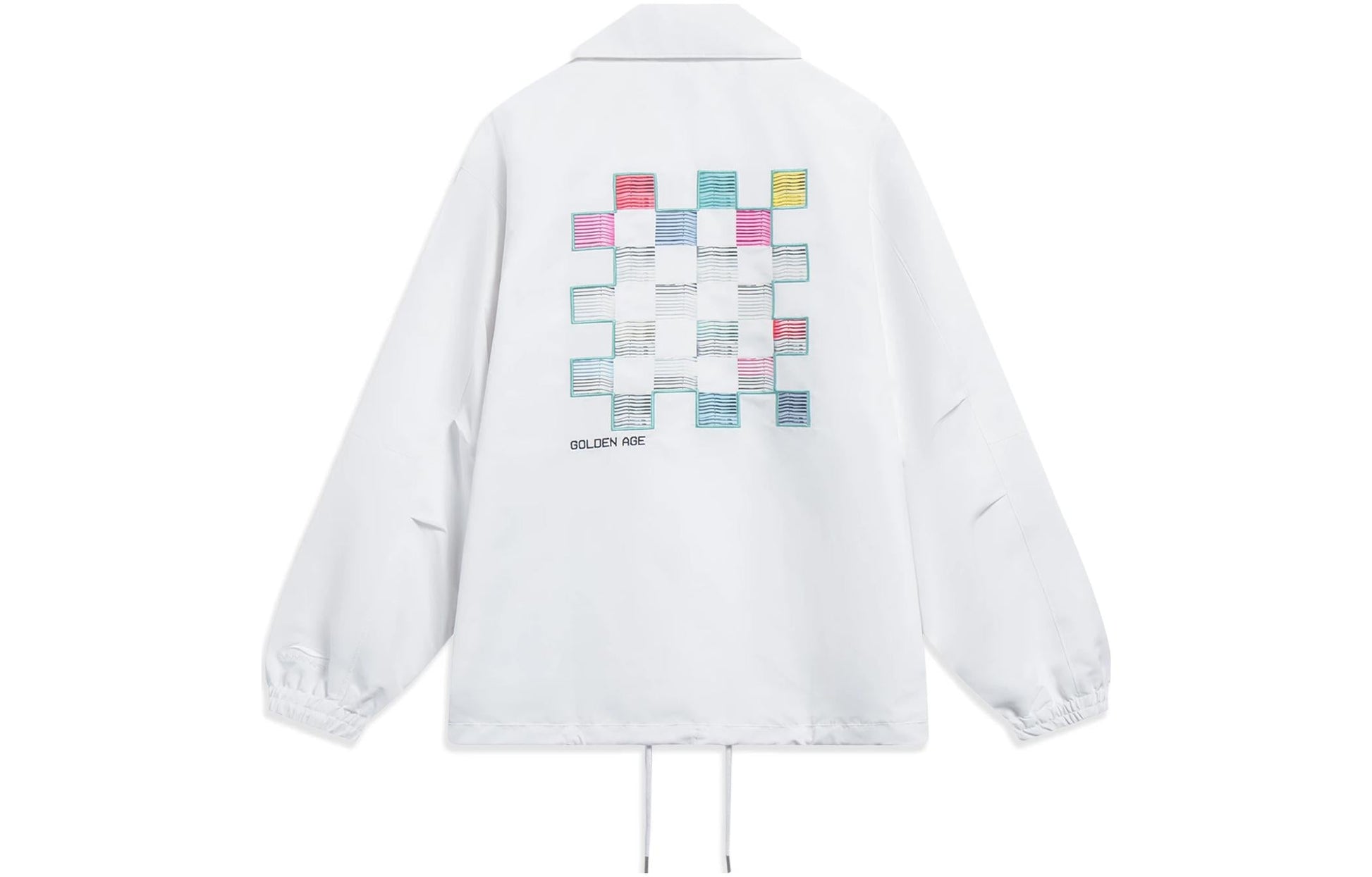 Li-Ning Skateboarding Graphic Loose Fit Jacket 'White' AFDT129-2