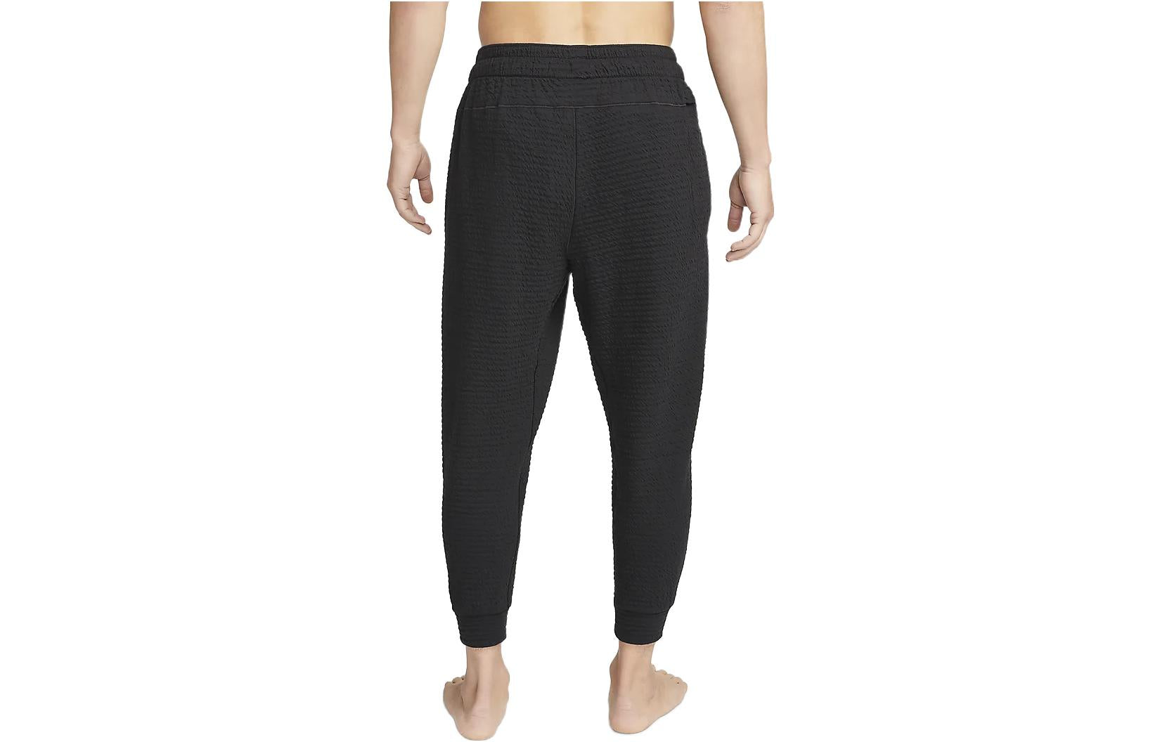 Nike Yoga Dry Fit Textured Pants 'Black' DV9886-010