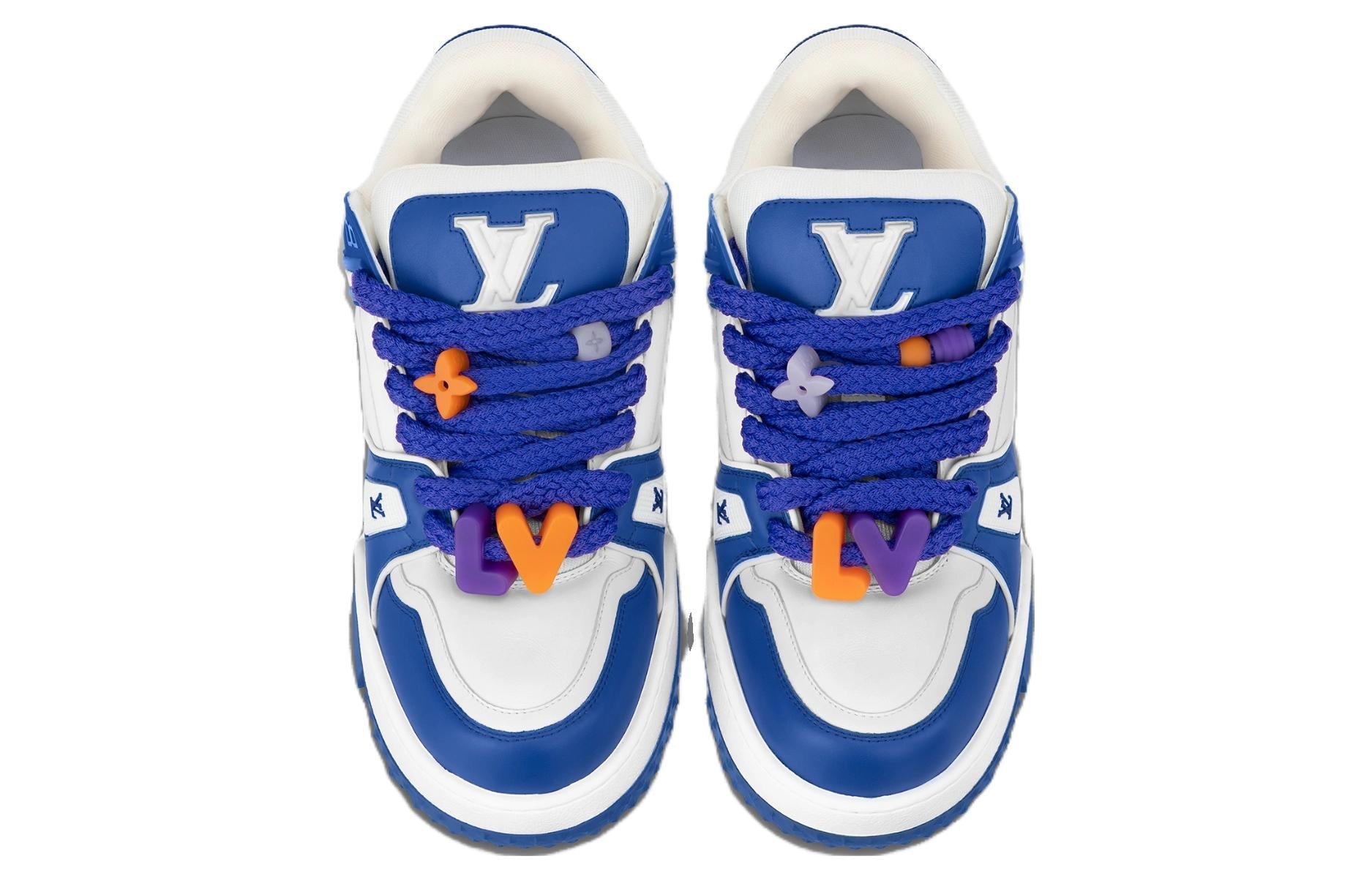 LOUIS VUITTON LV Trainer Maxi Sneakers 'Blue' 1ABZPW