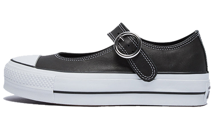 (WMNS) Converse Chuck Taylor All Star Mary Jane 'Black White' 563501C