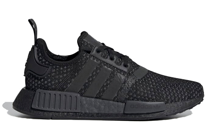 (GS) adidas NMD_R1 J 'Black Grey' FV1691