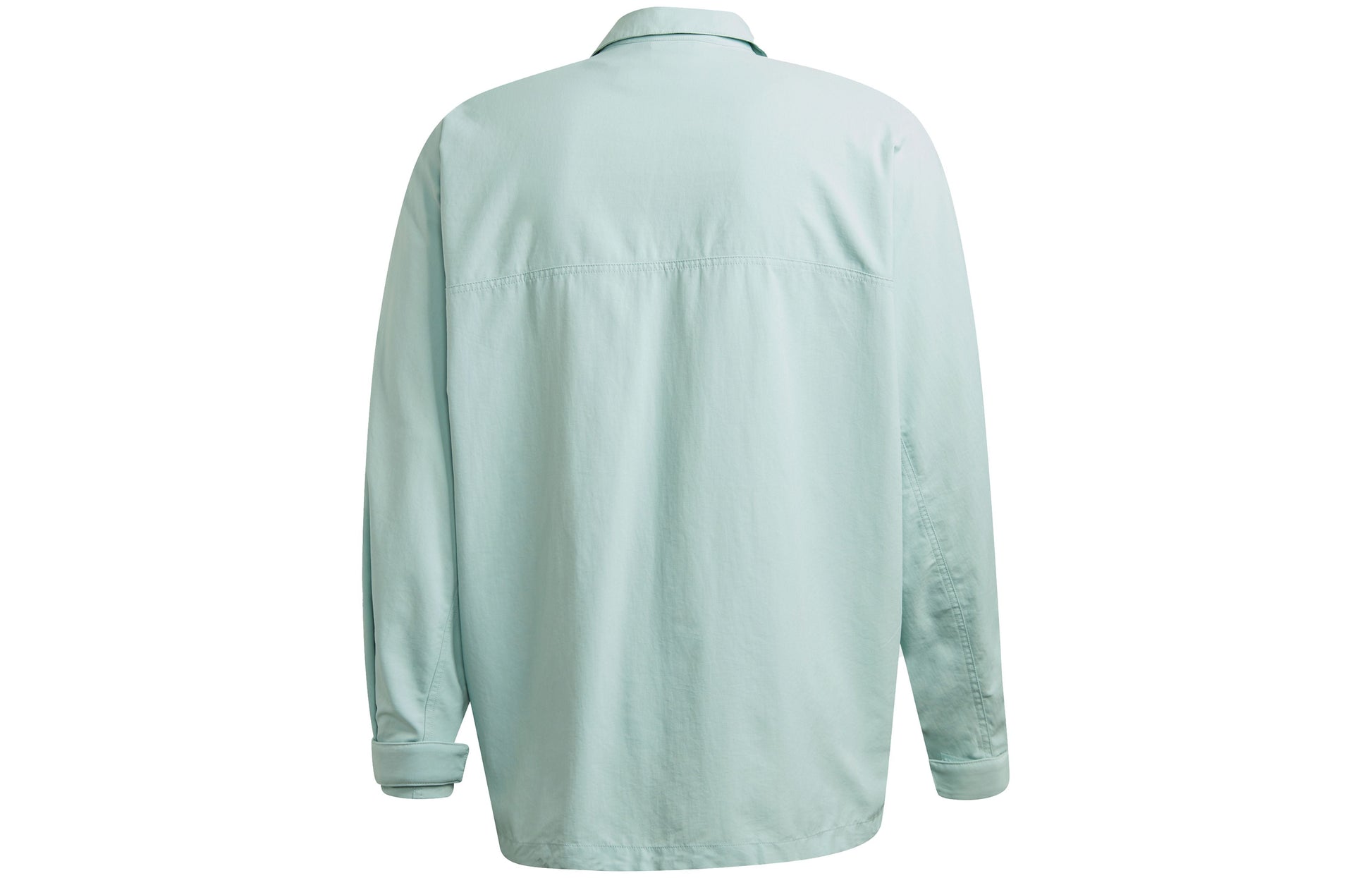 adidas originals Solid Color Cargo Pocket Sports Jacket Light Green FM2247