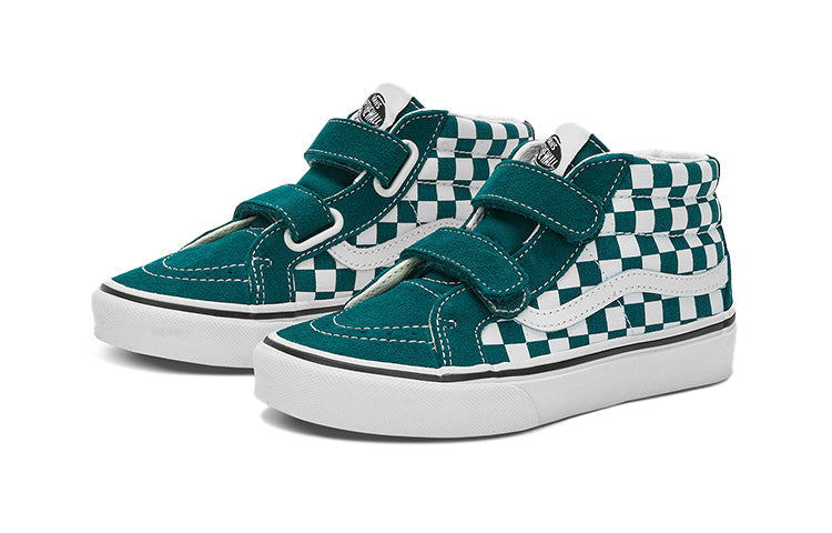 (PS) Vans SK8-Mid 'Green White Grid' VN0A38HH60Q