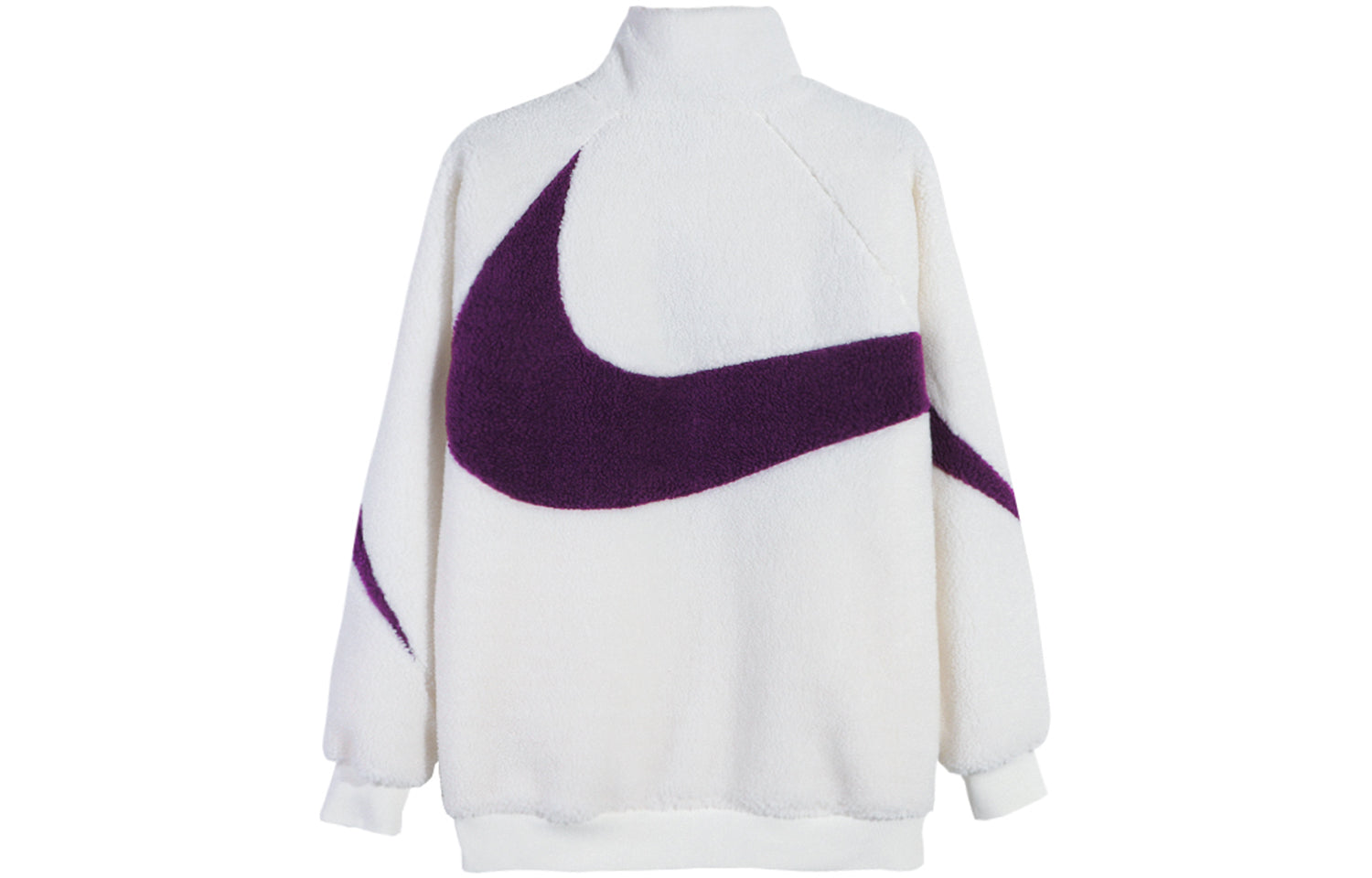 Nike Big Logo Lamb Velvet Jacket Sail White DH2474-156