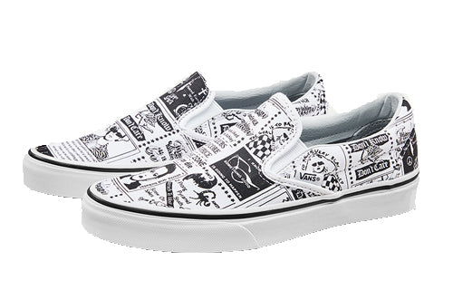 Vans X ASHLEY WILLIAMS slipon 'White Black' VN0A38F7SFQ