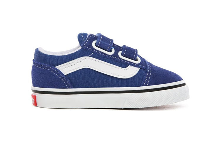Vans Toddler Old Skool Velcro 'Blue White' VN0A38JN2JO