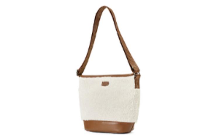(WMNS) Skechers L.A. Tote Bag 'White Brown' L423U031