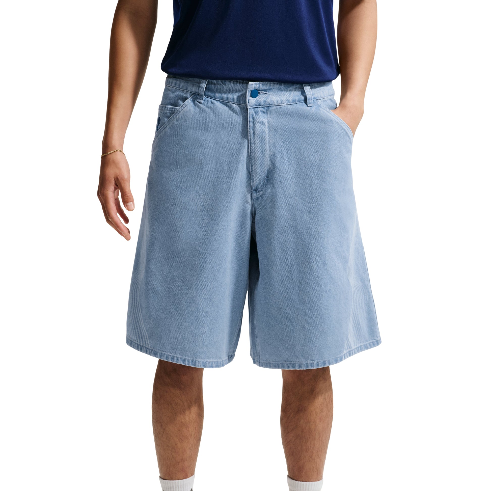 Nike Sportswear Denim Short 'Ashen Slate' IR6783-493