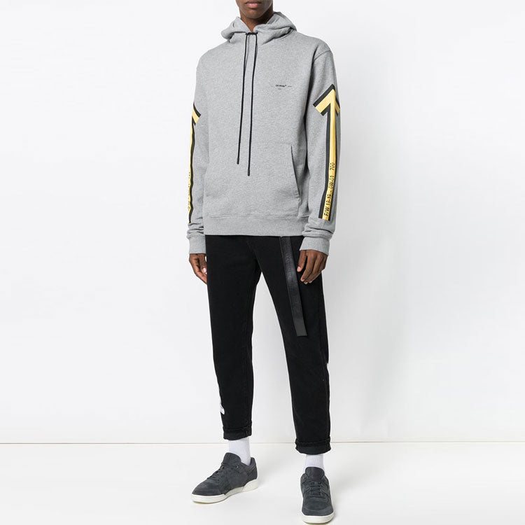 Off-White Arrows Hoodie OMBB034E18192025-GY