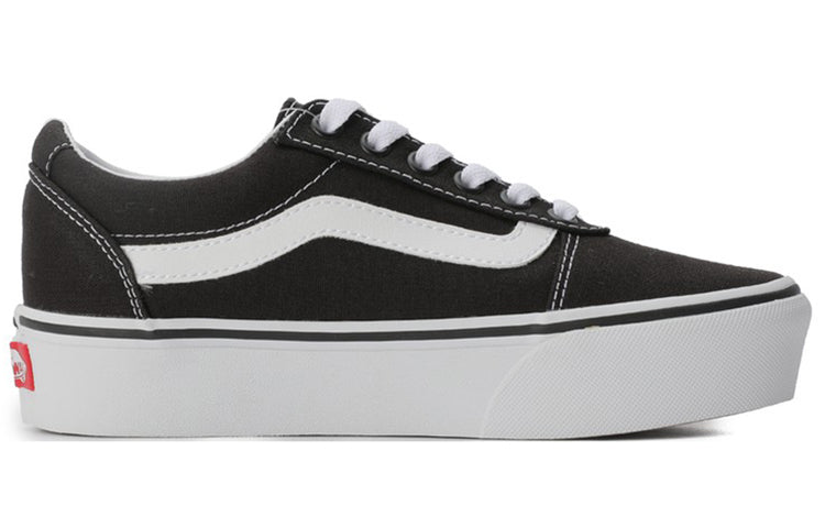 (WMNS) Vans Ward Platform 'Black White' VN0A3TLC187
