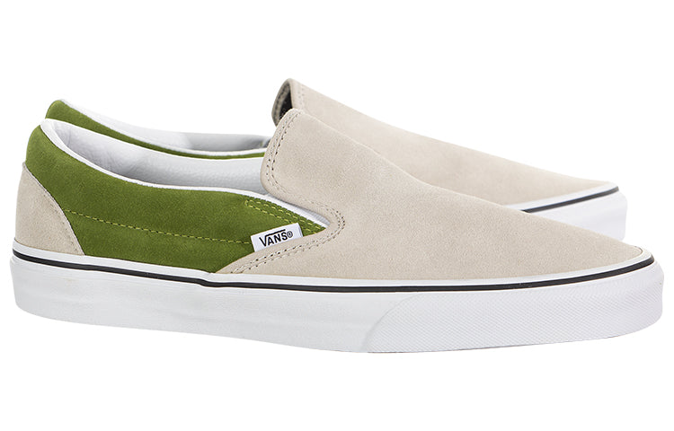 Vans Unisex Classic Slip-On Sneakers Grey/Green VN0A4U38WV9