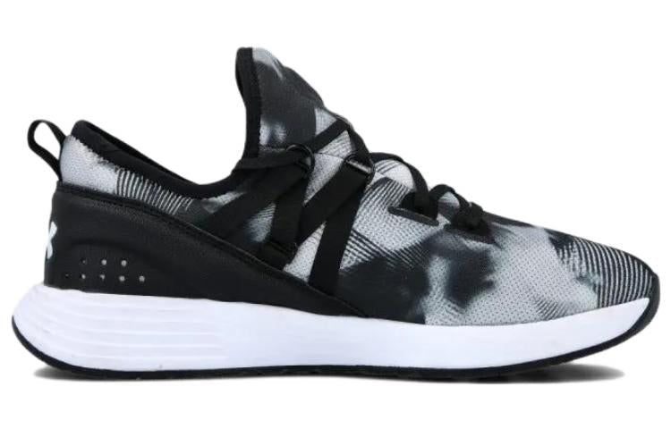 (WMNS) Under Armour Breathe Trainer Print 'Black White' 3022492-001