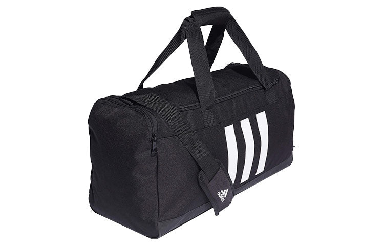 adidas Essentials 3-Stripes Duffel Bag Medium 'Black White' GN2046
