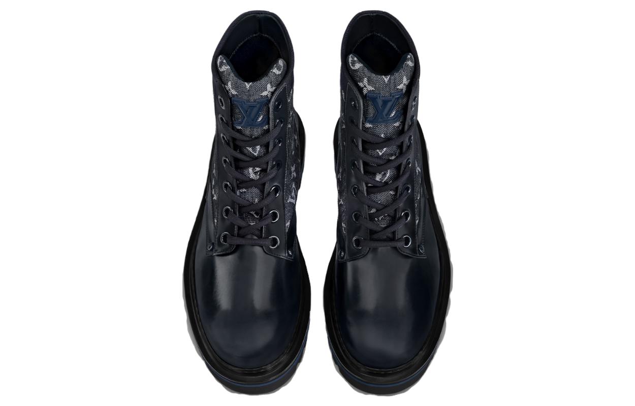 LOUIS VUITTON LV Ranger Ankle Boots 'Grey' 1A9HLM