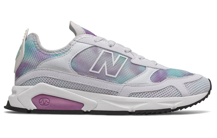 (WMNS) New Balance X-Racer B-Wide White/Blue/Purple WSXRCRU