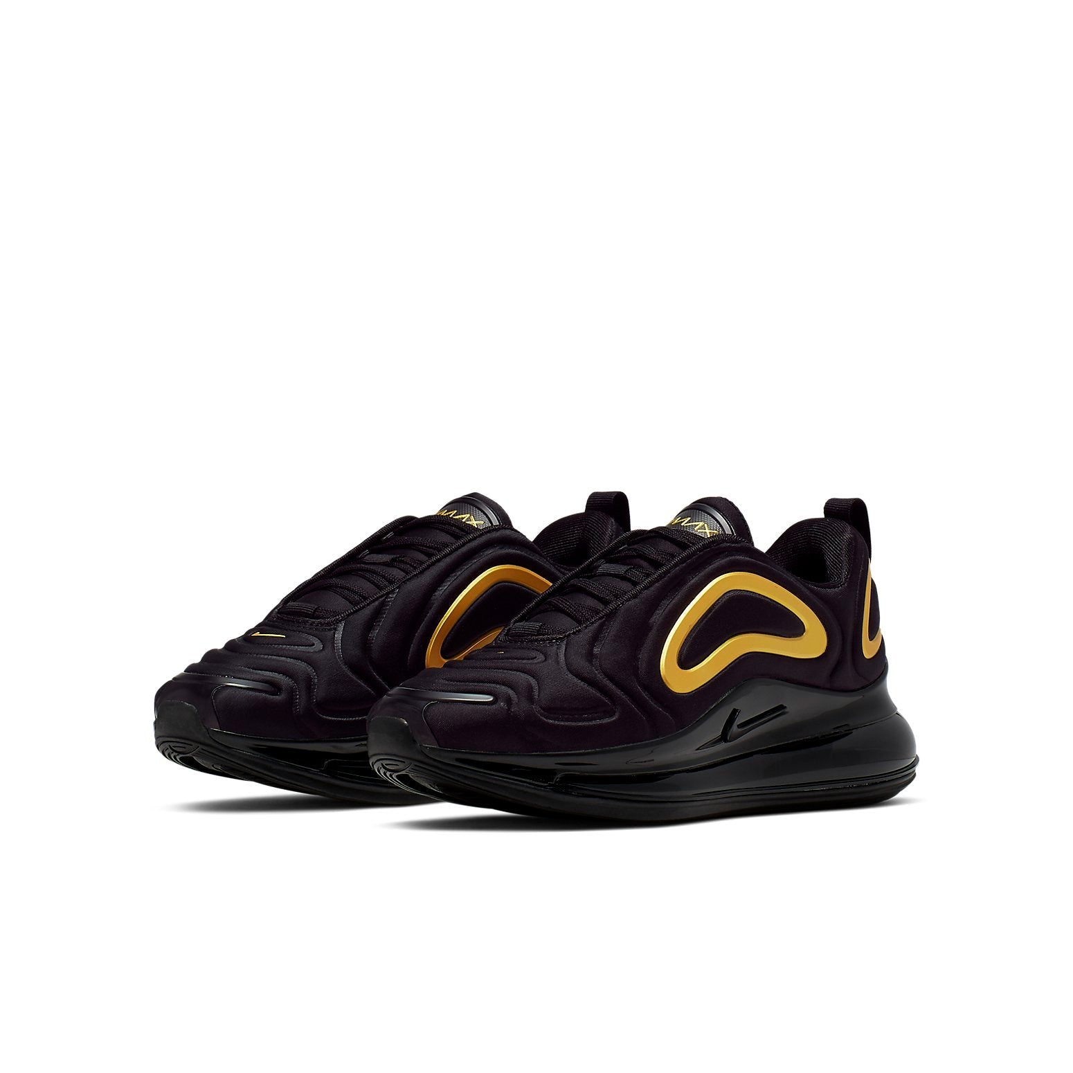 (GS) Nike Air Max 720 'Black Metallic Gold' AQ3196-014