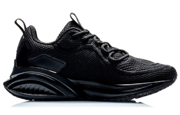 (WMNS) Li-Ning Running Shoes 'Triple Black' ARHQ126-4