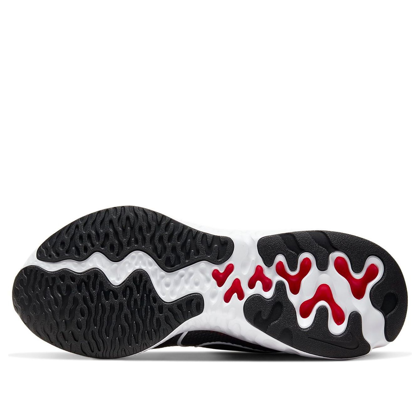Nike Renew Run 4E Wide 'Black University Red' CW7437-005