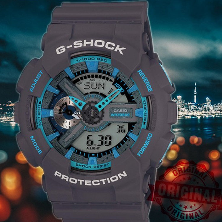 CASIO G-Shock Analog-Digital 'Grey' GA-110TS-8A2