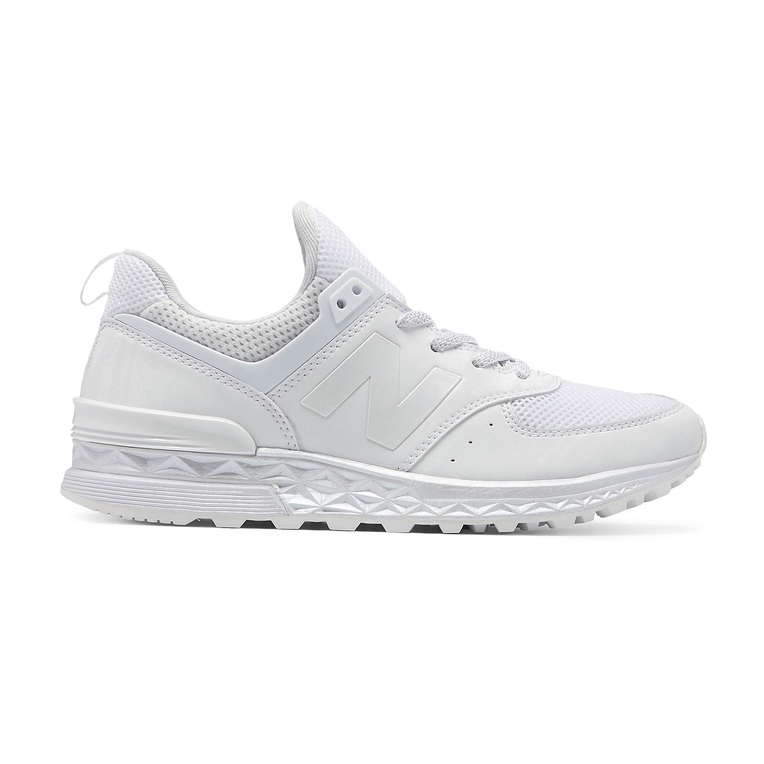 (WMNS) New Balance 574 Series 'All White' WS574SAP